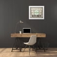 thumbnail image 3 of LightBoxJournal 30x26 White Modern Wood Framed Museum Art Print Titled - Home Grown Kitchen, 3 of 4