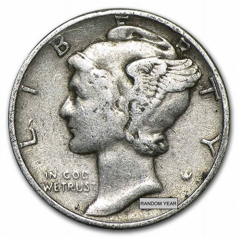 マーキュリーダイム アメリカ 銀貨 50枚セットMercury dime マーキュリーダイム アメリカ 銀貨 50枚セットMercury dime