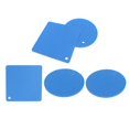 thumbnail image 1 of Hot Plate Holder,  Shape Silicone Hot Pad Food Grade  for Kitchen Counter Blue, 1 of 7