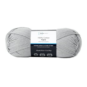 Mainstays 100% Cotton Yarn - 3.5 oz 180 yds - 4 Medium Weight