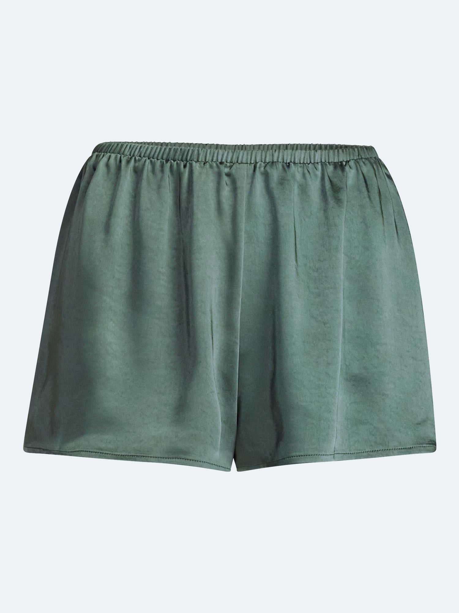 Kacey Lee Women's Satin Sleep Shorts, Sizes XS-XXL