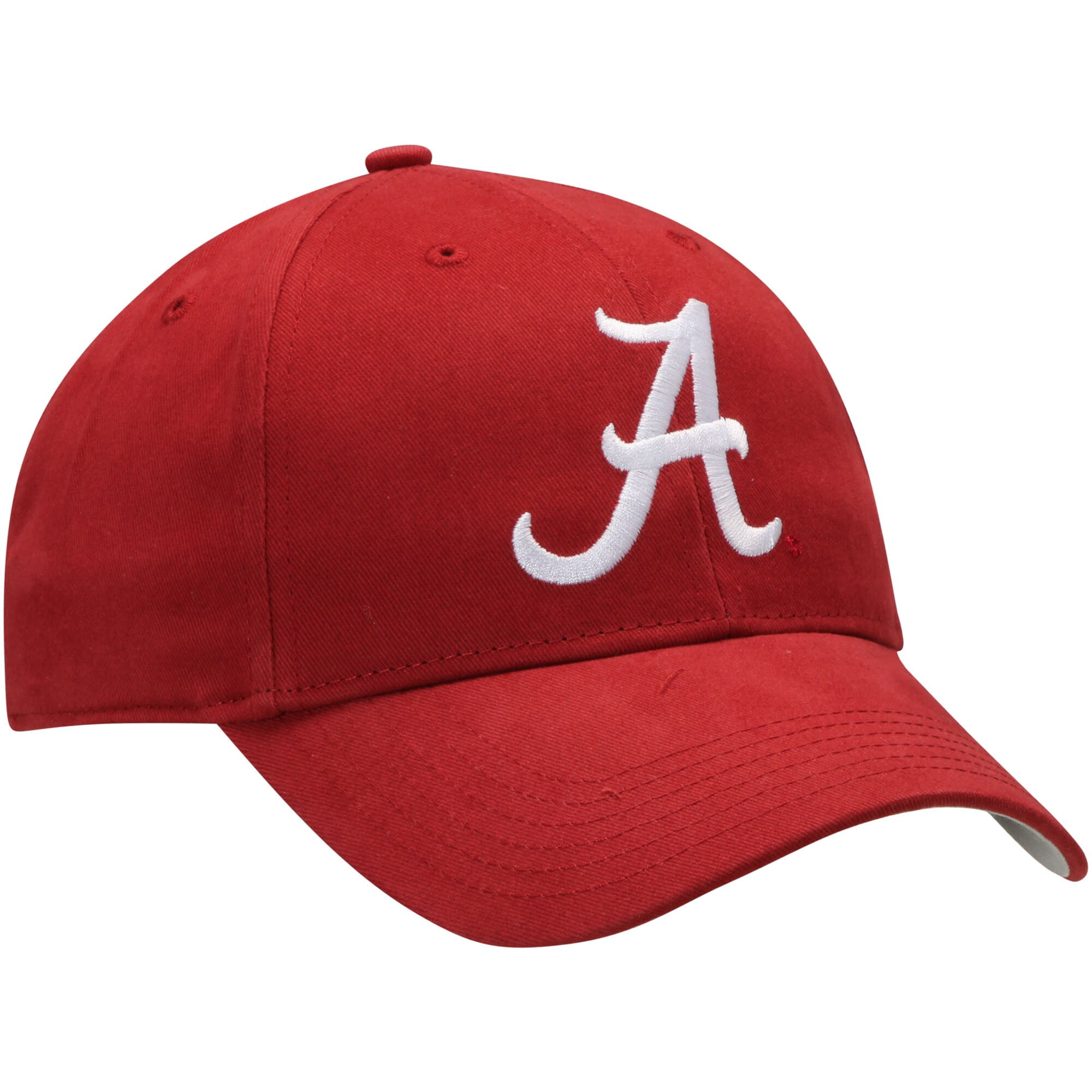 Men's Crimson Alabama Crimson Tide Team Logo Basic Adjustable Hat - OSFA
