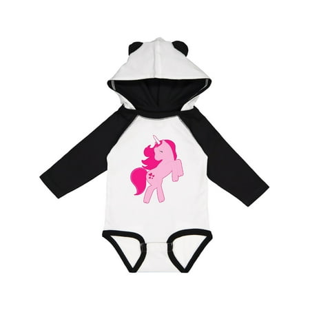 

Inktastic Pink unicorn Gift Baby Girl Long Sleeve Bodysuit
