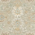 thumbnail image 6 of SAFAVIEH Blossom Fletcher Floral Bordered Wool Area Rug, Sage/Ivory, 4' x 6', 6 of 7