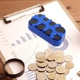 thumbnail image 4 of Raindrops Holder Coin Organizers for All Coins PP Blue 1Pcs, 4 of 6