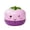 Eggplant, variant on Ruanlalo Mechanical Kitchen Timer Adjustable 0-60 Minutes Cartoon Animal Wind Up Manual Countdown Loud Alarm Reminder No Batteries Required Colorful Timer for Cooking Baking Fitness Study