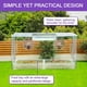 thumbnail image 3 of Comedero Para Pájaros Con Ventana Exterior, Comedero Para Pájaros Con Ventana Transparente, Bandeja Extraíble Multifunción, Acrílico De Succión Fuerte Para Animales Pequeños, 3 of 7