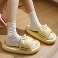 thumbnail image 1 of Zapatillas de verano antideslizantes para mujer, para uso en exteriores, de PVC, para el baño, con sensación de mierda en el hogar, 1 of 1