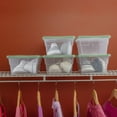 thumbnail image 5 of Sterilite Stackable 6 Qt Storage Tote Box Container, Crisp Green (5 Pack), 5 of 10
