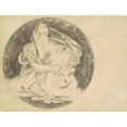 thumbnail image 2 of John Singer Sargent 18x15 Gold Ornate Wood Frame and Double Matted Museum Art Print Titled - Study for ‘Astronomy’ (C. 1921), 2 of 4