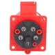 thumbnail image 4 of Conector de enchufe industrial Toma de corriente oculta IP44 Impermeable 220‑250V/240‑415V, 4 of 8
