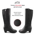 thumbnail image 2 of Comfy Moda Bottes de Neige d'Hiver pour Femmes Cuir ZOE, 2 of 6