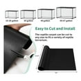 thumbnail image 5 of Tapis pour Reptiles Léopard Gecko 18x72 Pouces Noir, 5 of 5