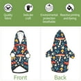 thumbnail image 5 of Bingfone Colorful Mushrooms Dog Clothes Hoodie, Pet Winter Coat,Puppy Sweatshirts For Small Dogs Boy Girl,Suitable For All Breeds-X-Small, 5 of 8