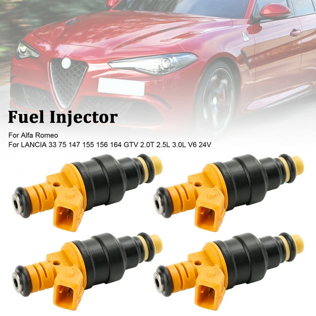 4PCS Fuel Injector 0280150702 Fit for Alfa Romeo Fit for LANCIA 147 155 156 164 2.0T