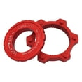thumbnail image 2 of Freno de Disco de Bicicleta Ligero Shamjiam Adaptador de Candado Central Aluminio ROJO, 2 of 9