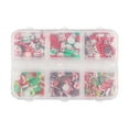 thumbnail image 2 of yotijay 4xChristmas Nail Art Charms Santa Claus DIY Holiday Mixed Shapes for Girls Women, 2 of 8