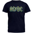 thumbnail image 1 of AC/DC - Flock Logo Blue T-Shirt, 1 of 1