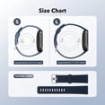 thumbnail image 5 of MYKOMI 2 Pack Waterproof Bands Compatible with Fitbit Versa 2 Bands for Women Men, Classic Soft Sports Replacement Wristbands for Fitbit Versa 2/Versa Lite/Versa SE, 5 of 7