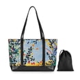 thumbnail image 7 of FORMRS Laptop Tote Bag for Women with 15.6" Computer Compartments Handbag, Colorful Leaves, 7 of 7