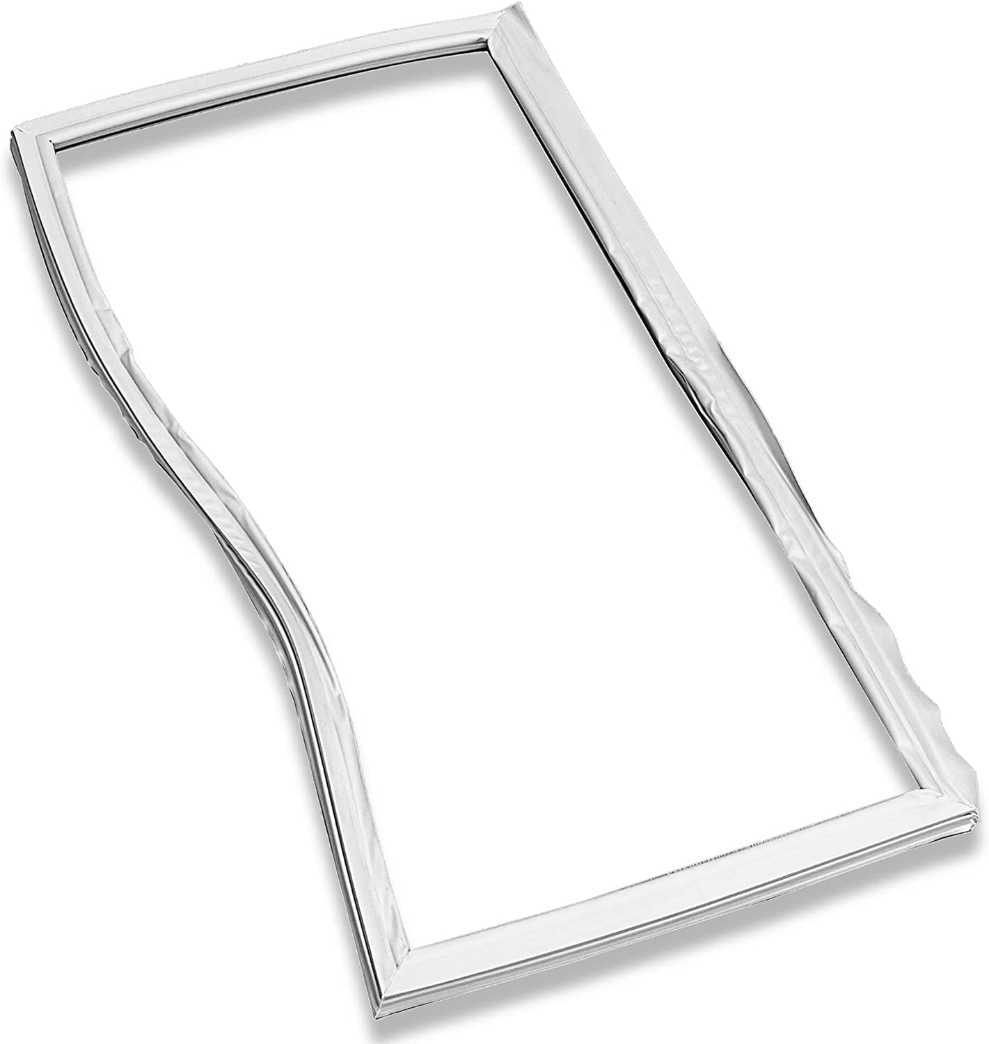 Whole Parts Refrigerator Freezer Door Gasket, White Color, Part