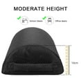 thumbnail image 3 of Ergonomic Crescent-Shaped Foot Stool For Desk, Soft High-Density Foam Leg Support Pillow, Relieves Discomfort From Prolonged Sitting Improves Posture And Blood Circulation, 3 of 6