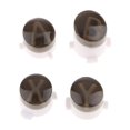 thumbnail image 2 of Botones Reemplazo A Buttons Botones De Control De Aluminio Para Videojuegos - Gris, 2 of 6
