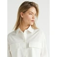 thumbnail image 4 of Scoop Women’s Crop Shirt, Sizes XS-XXL, 4 of 5