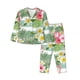 thumbnail image 1 of Balery Tropical Flamingo Conjunto de Pijama con Estampado para Mujer, Conjunto de Dos Piezas con Manga Larga, Ropa de Dormir Suave con Bolsillos, Pijamas Cómodos-XX-Large, 1 of 7