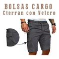 thumbnail image 3 of Bermuda Short Casual Playa Bolsas Cargo Gabardina 903 Str A, 3 of 4