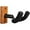 Mahogany, variant on Proline Solid Wood Guitar Wall Hanger Black