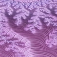 thumbnail image 1 of Ahgly Company Machine Washable Indoor Square Transitional Violet Purple Area Rugs, 6' Square, 1 of 7