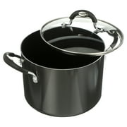 Tramontina 6 Quart Lock and Drain Charcoal Gray Non-Stick Pasta Pot