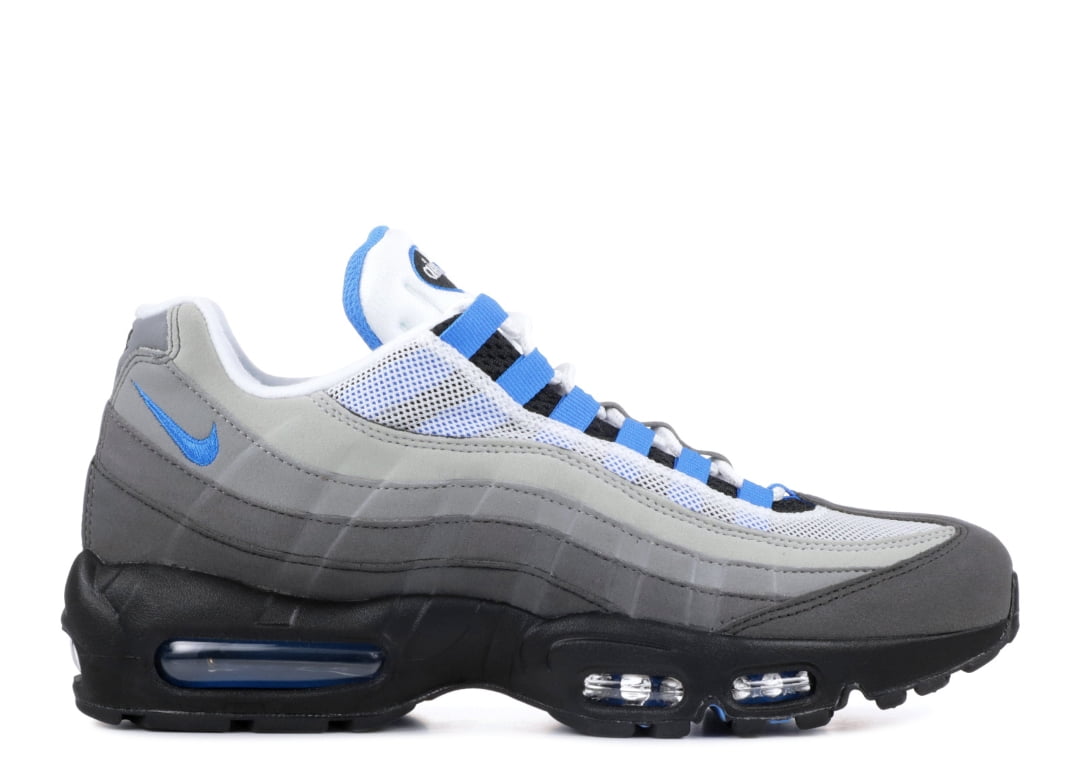 Mens Nike Air Max 95 OG Crystal Blue White Black AT8696-100 Mens Nike Air Max 95 OG Crystal Blue White Black AT8696-100