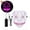 Pink, variant on Spencer Halloween Scary Mask Led Costume Mask EL Wire Light Up The Purge Movie for Cosplay Party with 2AA Batteries "White"