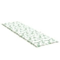thumbnail image 2 of vidaXL Sun Lounger Cushion Leaf Pattern Oxford Fabric, 2 of 5