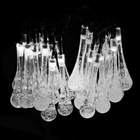 

Dew Droplets 20 LED Solar Lights Falling Like Dew