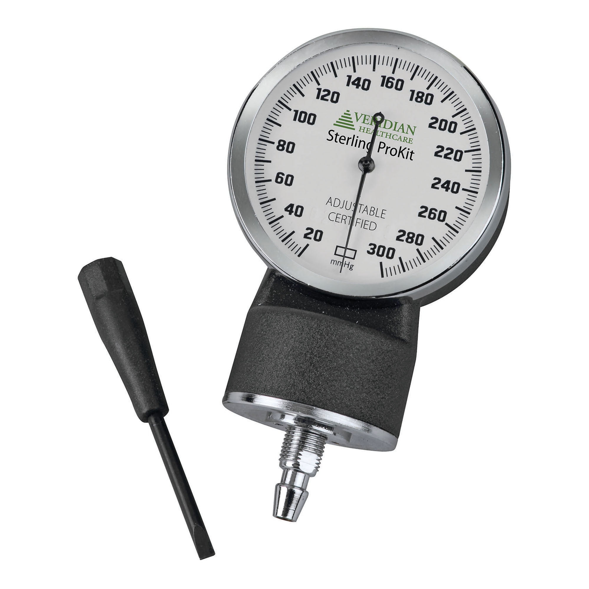 Veridian Healthcare Sterling ProKit Adjustable Aneroid Sphygmomanometer w/ Sprague Sthethoscope, Royal Blue