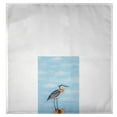 thumbnail image 2 of Betsy Drake GT627 Blue Heron on Stump Guest Towel - 20 x 20 in., 2 of 2