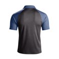 thumbnail image 7 of Fabrcox Men Polo Shirts Short Sleeve Raglan Collared Golf Shirt Men Color Block Regular Fit Casual Sports Men's Athletic Shirts Blue XXXL, 7 of 7