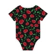 thumbnail image 5 of Balery Cherry Pattern Baby Climbing Clothes Infant Bodysuit Cute Infant Bodysuit Baby Romper-2 Years, 5 of 7