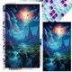 thumbnail image 1 of V7104 Lleno Diamantes Serie Paisaje Nocturno Montaña Resina 40*70CM, 1 of 9
