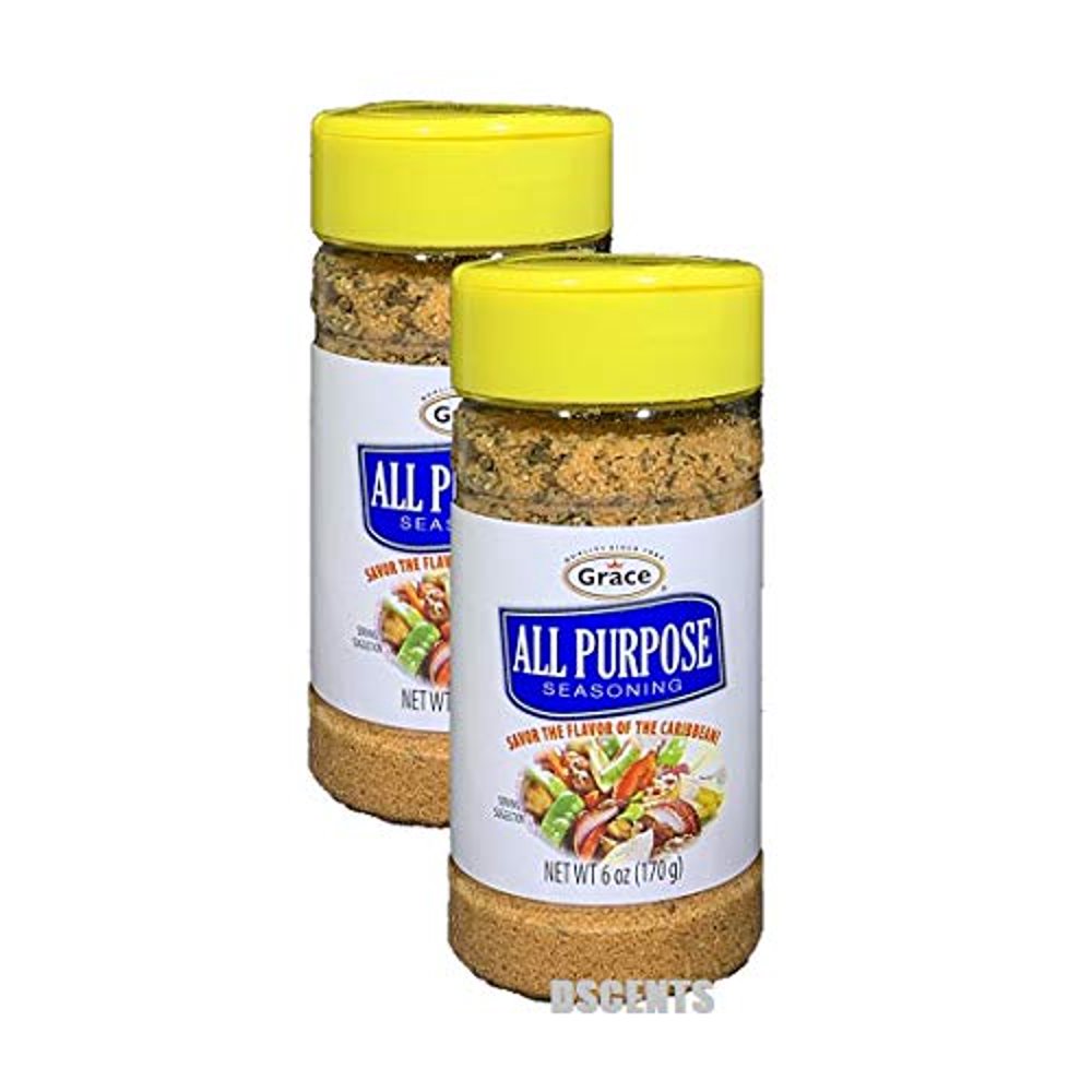 Grace All Purpose Seasoning 6 Oz Pack of 2 bottles