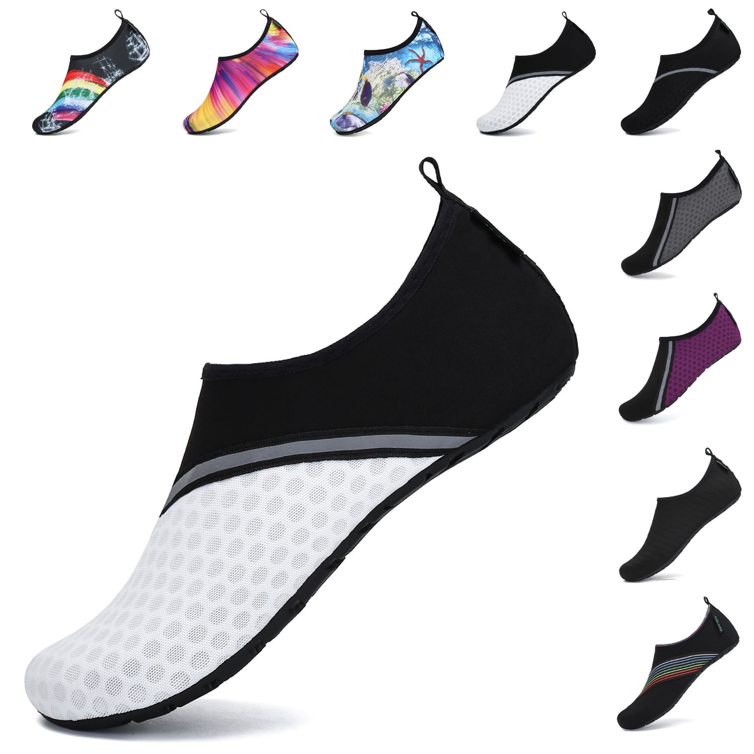 SAGUARO Women Men Water Shoes QuickDry Aqua Socks Outdoor Barefoot