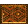 thumbnail image 1 of Ahgly Company Indoor Rectangle Oriental Yellow Traditional Area Rugs, 8' x 10', 1 of 4