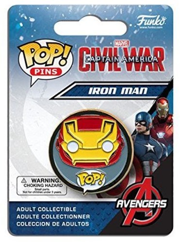 FUNKO POP PINS: CIVIL WAR - IRON MAN - Walmart.com