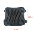 thumbnail image 4 of Miulika 2Pcs Motorcycle Seat Cushion Pad Saddles Rear Cool Absorption Summer Touring, 4 of 9