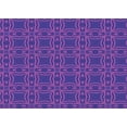 thumbnail image 1 of Ahgly Company Indoor Rectangle Patterned Purple Amethyst Purple Area Rugs, 5' x 8', 1 of 6