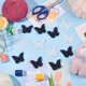 thumbnail image 5 of 24 parches de encaje de mariposa de 2 colores para coser, parche decorativo de mariposa, apliques de organza de doble capa, apliques bordados en blanco y negro, 5 of 9