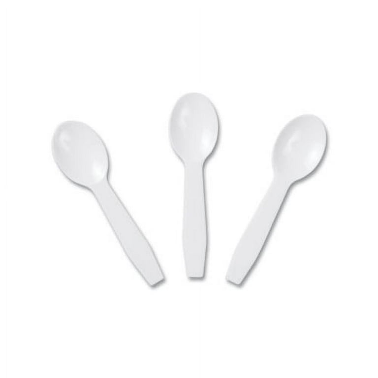 Polystyrene Taster Spoons, White, 3000/Carton Polystyrene Taster Spoons, White, 3000/Carton